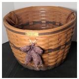 1991 JW COLLECTION LONGABERGER CORN BASKET