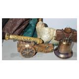 (3) WHISKEY DECANTERS