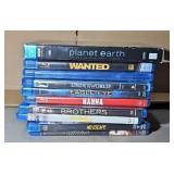 (10) BLU RAY MOVIES