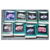 (8) MINI VEHICLE ORNAMENTS