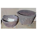 CAST IRON POTS