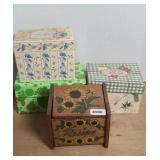 RECIPE BOXES