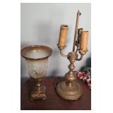 (2) VINTAGE LAMPS
