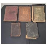 EARLY 1900'S GERMAN & AMERICAN BIBLES, SCHOOL