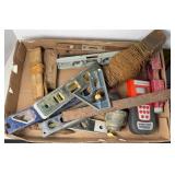 LEVELS & ASSORTED TOOLS