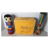 TRIVIAL PURSUIT GAME, & ASSORTED TOYS