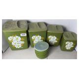 MID CENTURY CANISTER SET