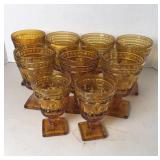 AMBER GLASSWARE