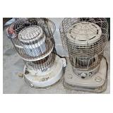 (2) LARGE KEROSENE HEATERS