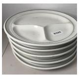 (5) RESTAURANT DIVIDED PLATES