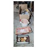 WAFFLE MAKER, CROCK POT, ASSTD KITCHENWARE