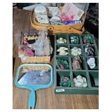 LONGABERGER BASKET, ASSTD CANDLES & MORE