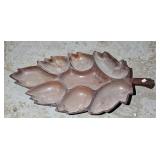 LARGE WOOD SERVING DISH