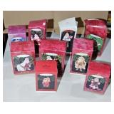 (9) HALLMARK SANTAS