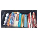 TOTE OF COOKBOOKS