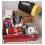 MATCHES, LIGHTERS, FLASHLIGHT