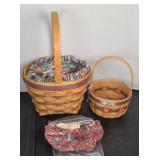 (2) LONGABERGER BASKETS