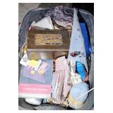 TOTE OF CRAFTING ITEMS