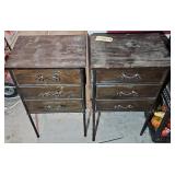 (2) DECORATIVE CABINETS