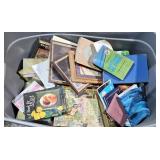 MYSTERY BOX OF BOOKS, VHS & MORE