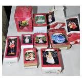 (10) HALLMARK ORNAMENTS