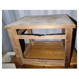 RUSTIC RANCH END TABLE