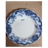 FLOW BLUE PLATE