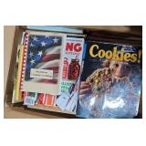 MYSTERY BOX OF BOOKS: MOSTLY COOKBOOKS