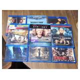 (9) BLU RAY MOVIES
