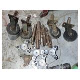 SCAFFOLDING WHEELS & STOVE CASTERS