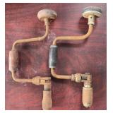 (2) ANTIQUE DRILLS