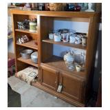 DISPLAY SHELF W/ STORAGE