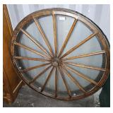 WAGON WHEEL SPOKED WINDOW