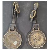 (2) INDIANA STATE FAIR LIVESTOCK MEDALS 2004