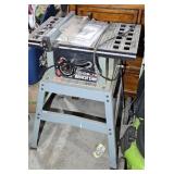 DELTA 10 INCH BENCH SAW W/ STAND