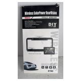 LICENSE PLATE CAMERA, SOLAR POWERED