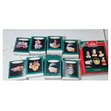 (9) MINIATURE ORNAMENTS