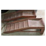 (2) CAR RAMPS