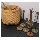 BASKET OF BRASS