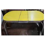 MID CENTURY DINETTE TABLE W/ LEAF