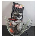 COOKIE CUTTERS & BATTER BOWL