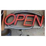 LIGHTED OPEN SIGN