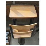 ANTIQUE SCHOOL DESK
