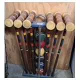 VINTAGE CROQUET SET
