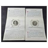 (2) AMERICAN MILITARY HEROES COIN SETS