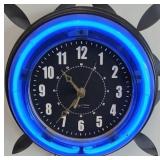 NEON CLOCK (WORKS)