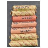 (7) ROLLS WHEAT PENNIES