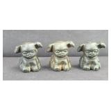 (3) GRISWOLD CAST IRON PUPS