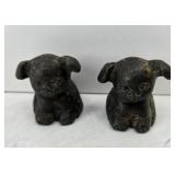 (2) GRISWOLD CAST IRON PUPS