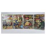 (4) VINTAGE COMIC BOOKS: TWO-GUN KID